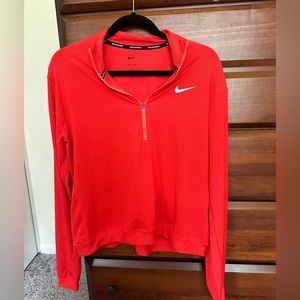 Nike quarter zip - women's large